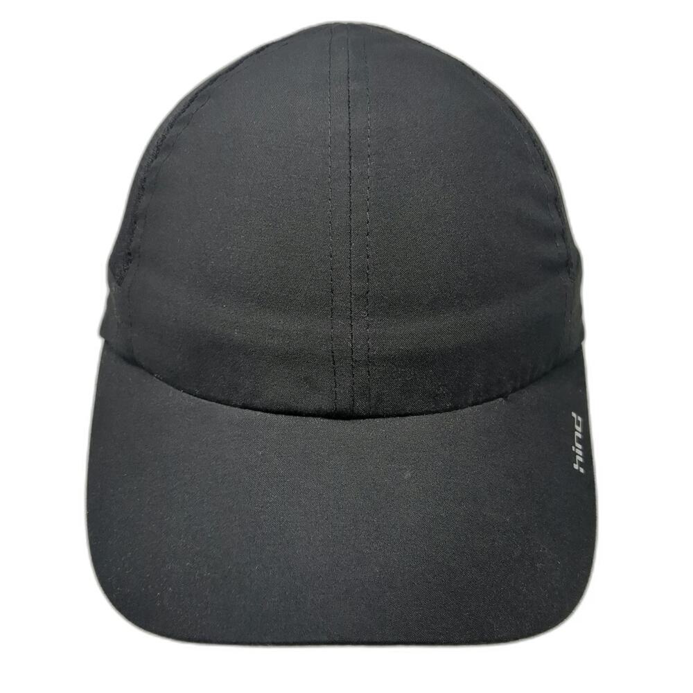 Hind Baseball Cap Black One Size Reflective Running Performance Mesh Hat